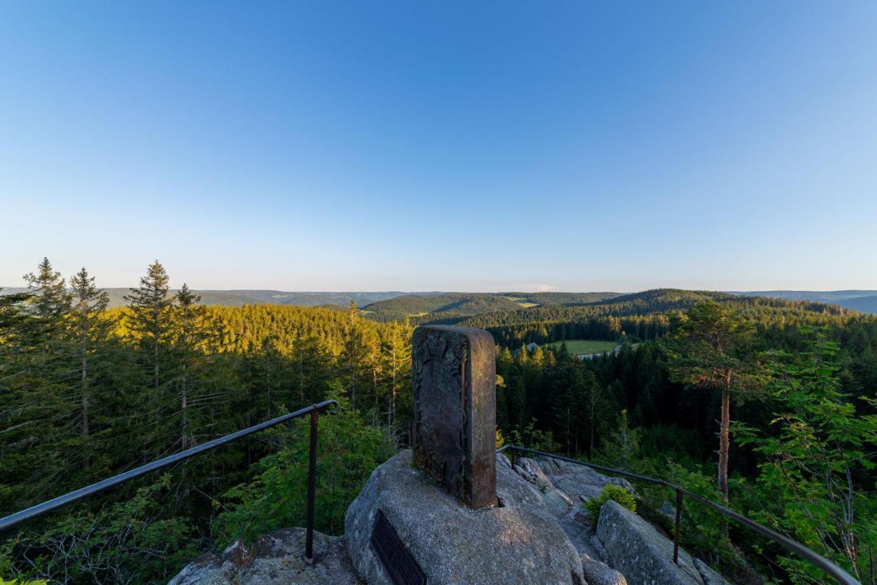 Hotel Schoene Aussicht Hornberg Dış mekan fotoğraf